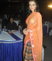 amy-jackson-hot-stills-in-transparant-saree-11