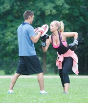 Catherine Tyldesley Works Out Hot Photos In Park - TeluguNow.com_039