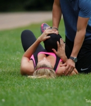 Catherine Tyldesley Works Out Hot Photos In Park - TeluguNow.com_018