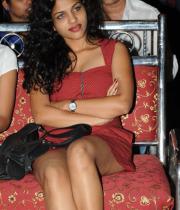 Telugu Actress Chaitra Hot Stills at Sahasra Audio Release