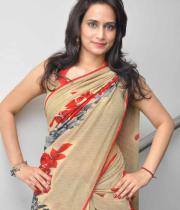 Chinmayi Ghatrazu Unseen Hot Saree Stills In Lovely Triple Platinum Disc Event Gallery