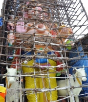 Hyderabad Khairatabad Ganesha Idol 2013 Photos, Photos of Khairatabad Ganesha Idol in 2013 Vinayaka Chaturthi