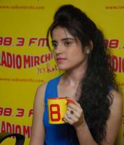 Actress Piaa Bajpai Stills at Radio Mirchi for Back Bench Studen
