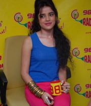 Actress Piaa Bajpai Stills at Radio Mirchi, Hyderabad