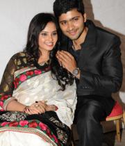 Aarushi, Manas at Premantene Chitram Movie Audio Launch Stills