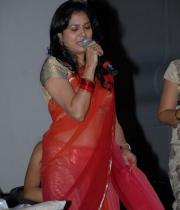 Singer Sunitha Photos in saree At April Fool Audio release