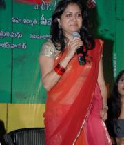 Singer Sunitha Photos in saree At April Fool Audio release