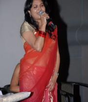 Singer Sunitha Photos in saree At April Fool Audio release