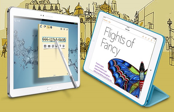 Apple iPad Air vs. Samsung Galaxy Note 10.1