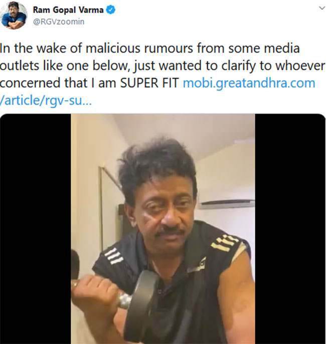 ఆర్జీవీకి కోవిడ్ ఫీవర్.. ఇదిగో ఆన్సర్