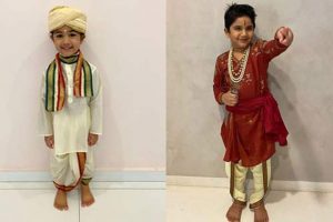 Allu Kids Rock In Special Getups On This Independence Day