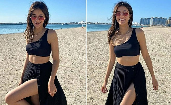 Ananya Pandey Shines In Black