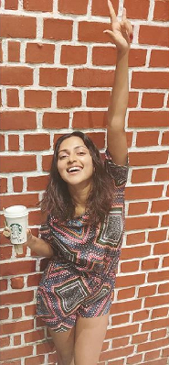 Amala Paul Relishes Her Magical Morning Coffee!