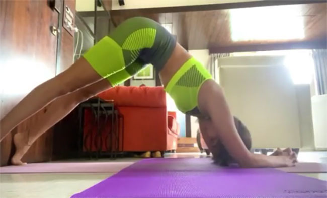 Pooja Hegde Shows Her Yoga Prowess