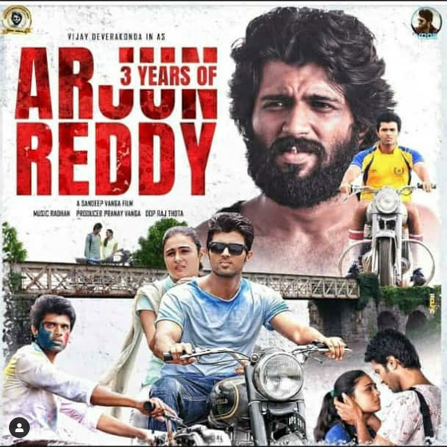 Three Years For Iconic Arjun Reddy