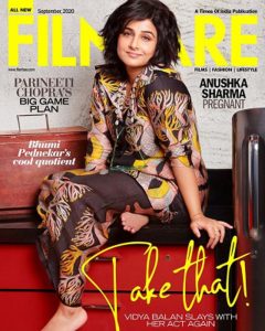 Actress Looks Adorable In The Latest Film Fare Issue