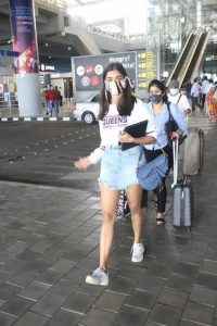 Pooja Hegde Delightful Look At The Airport!