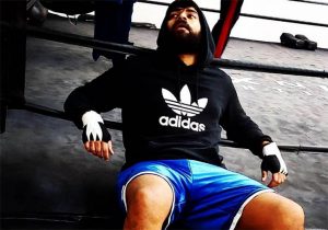 Varun Tej Cutting His Wait Down In The Gym!