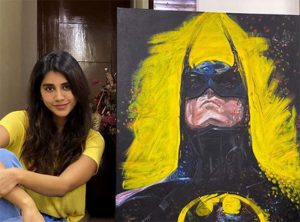 Actress Pays Tribute To Bat Man