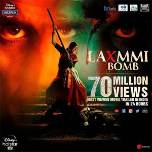 Akshay Kumar’s Laxmmi Bomb Trailer Sets Record