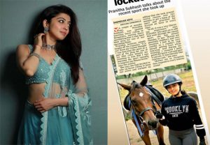 Dynamite Actress Love For Horse Riding