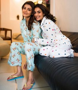 Kajal Spending Her Last Days As “Ms Aggarwal” With Her Sister