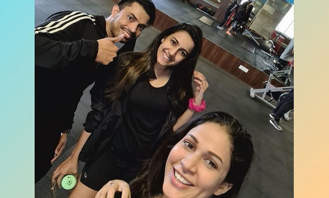 అదరక బెదరక జిమ్ కి వెళ్లి శ్రమిస్తున్న మెగా ప్రిన్సెస్