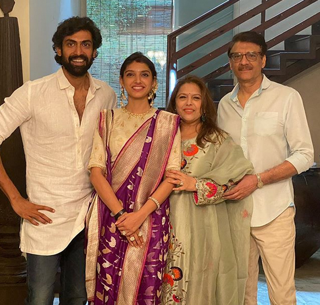 అత్తారింట్లో దగ్గుబాటి రానా దసరా సెలబ్రేషన్స్…!