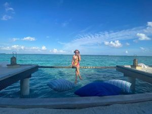 Taapsee Sets Social Media On Fire With Colourful Bikini