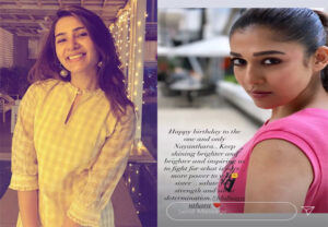 Samantha Wishes Nayanthara With A Sweet Note On Her Birthday
