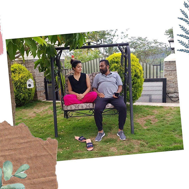 నాన్నకు ప్రేమతో రష్మిక ఎమోషన్ చూశారా?