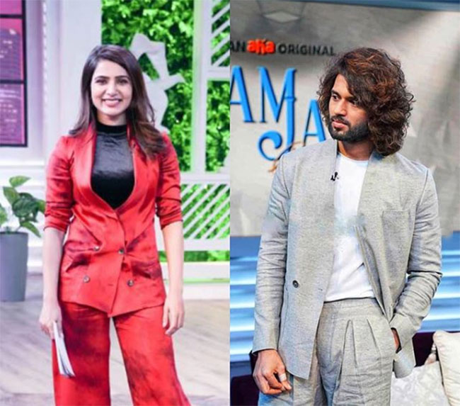 ‘సామ్ జామ్’ టాక్ షో కి గెస్ట్ గా రౌడీ..!