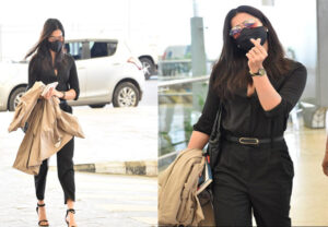 Rashmika Bosses The Blistering Black Outfit!