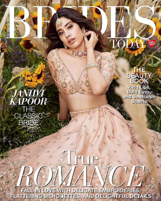 Janhvi Sizzles As A Glamorous Bride!