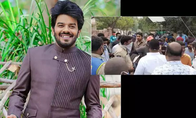 Malakpet People Stops Sudigali Sudheer’s Movie Shooting
