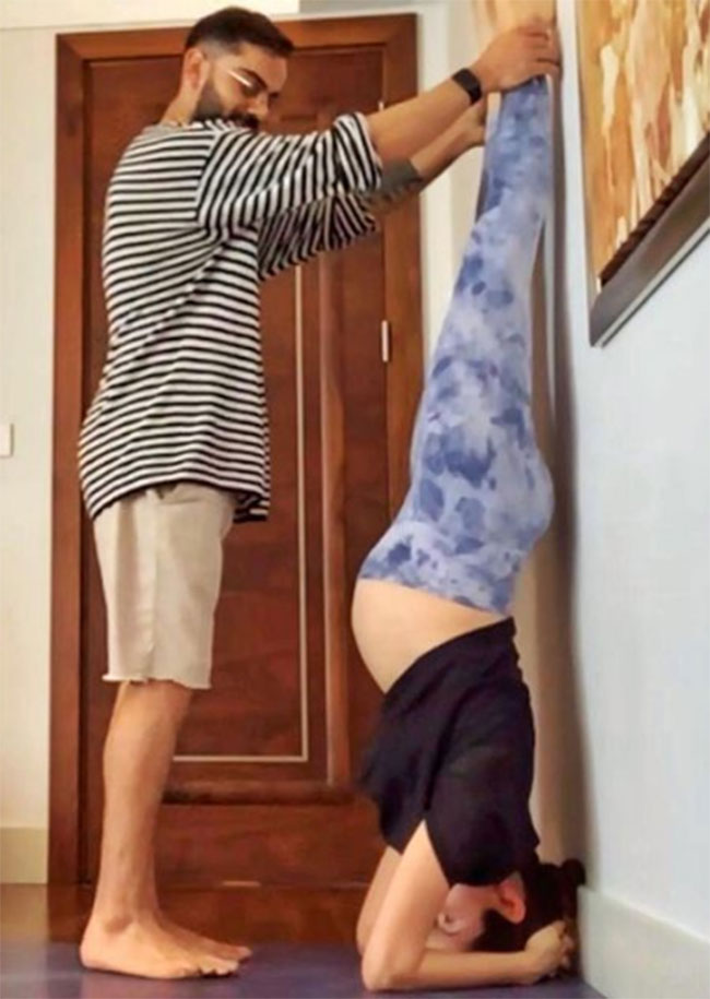 బేబి బంప్ తో అనుష్క ప్రయోగాలా?