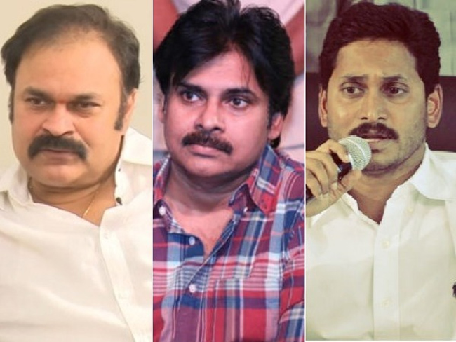 Pawan Fans And CM Jagan Fans Target Mega Brother Nagababu