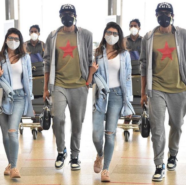 సతీమణి మిహీకతో చప్పుడు చేయక ఎటో ఎగిరిపోయాడు!