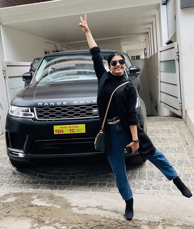 Rashmika Gifts Herself A Brand New Car! Rashmika Gifts Herself A Brand New Car!