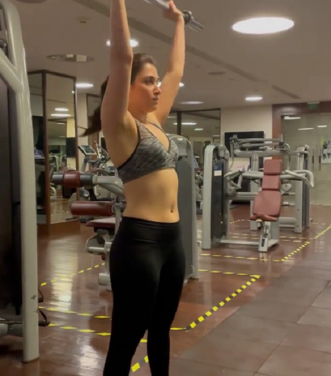 Tamanna Gets Back To Her Pre-Covid Body!
