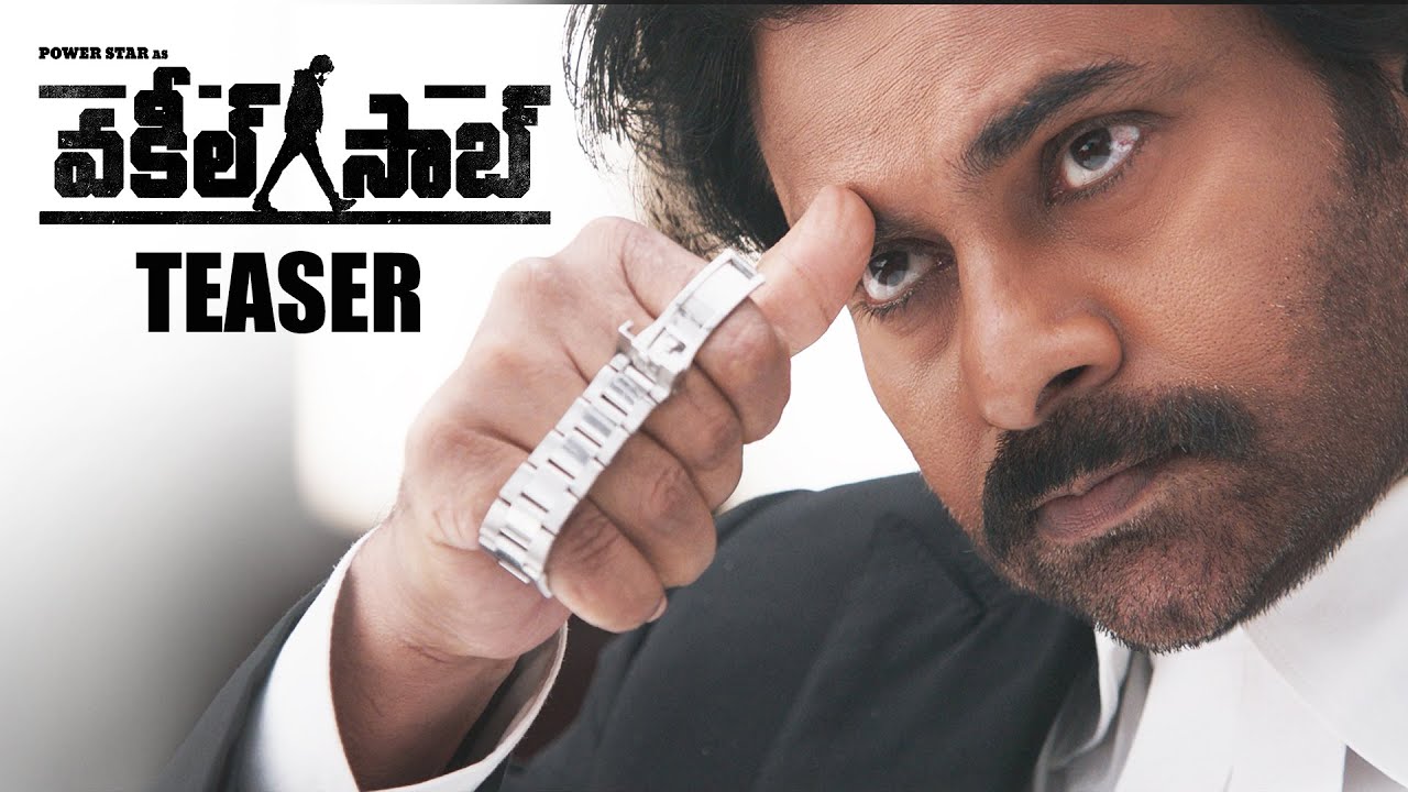 Pawan Kalyan’s Vakeel Saab Teaser