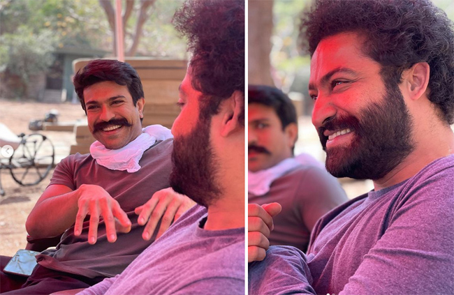 RRR డైరీలో క్లైమాక్స్ పేజీ..! రాముడు భీముడు అదరగొడుతున్నారుగా!