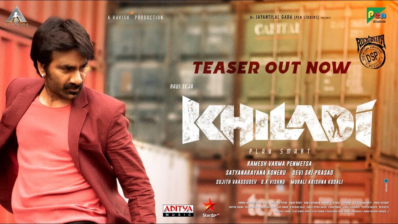 Raviteja ‘Khiladi’ Teaser Talk Raviteja ‘Khiladi’ Teaser Talk