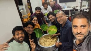 Comedian Ali treats cast and crew of F3 with delicious Mutton Biryani