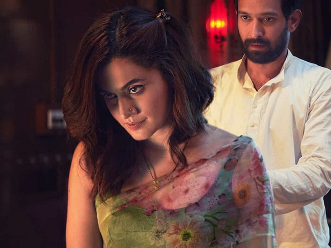 Haseen Dillruba actor responds to Taapsee Pannu’s comments on filming intimate scenes Haseen Dillruba actor responds to Taapsee Pannu’s comments on filming intimate scenes